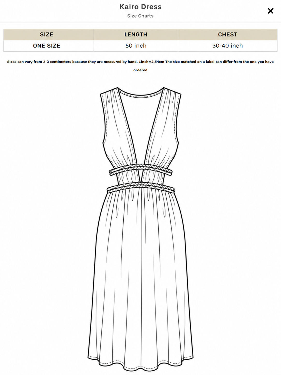 Kairo Dress